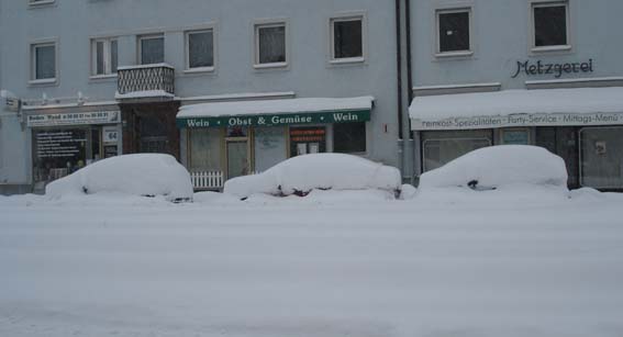 Bild:Schneechaos in Mnchen 2006