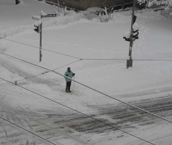 Bild:Schneechaos in Mnchen 2006